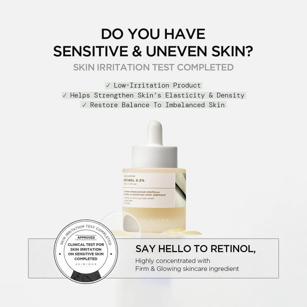 Skin1004 Retinol 0.2 Boosting Shot Ampoule