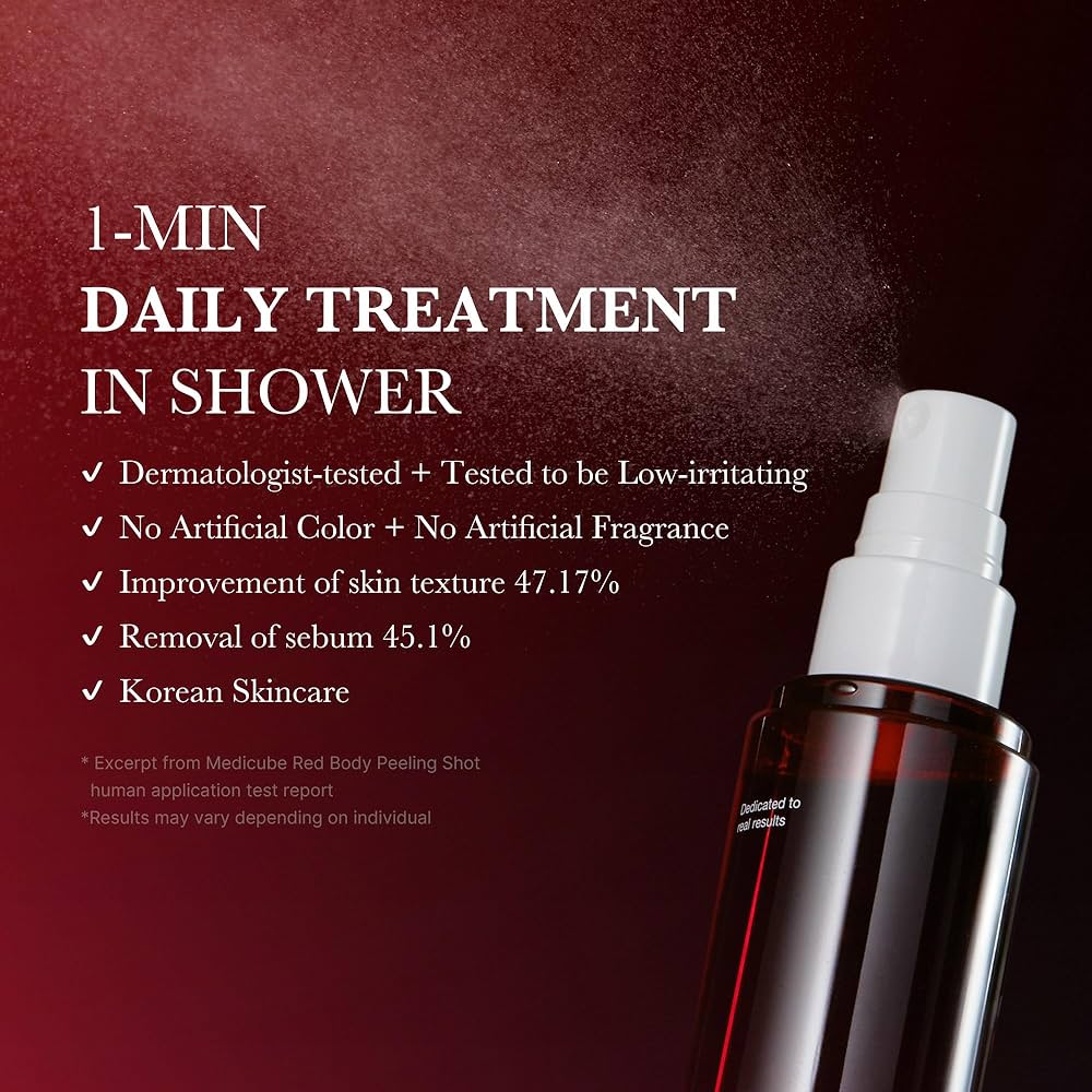 medicube Red Body Peeling Shot Cleanser