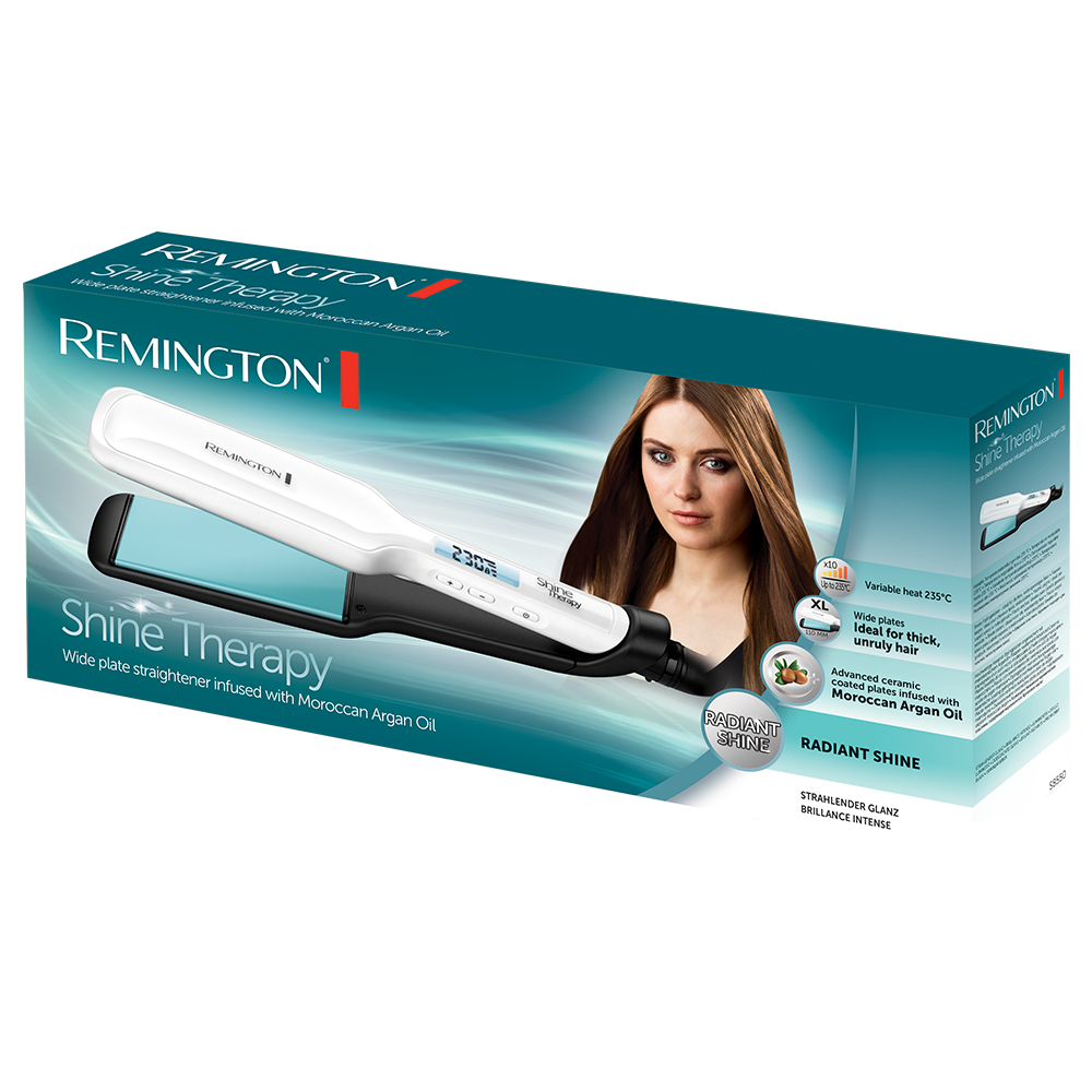 Remington S8550 Shine Therapy Wide-Plate Straighteners