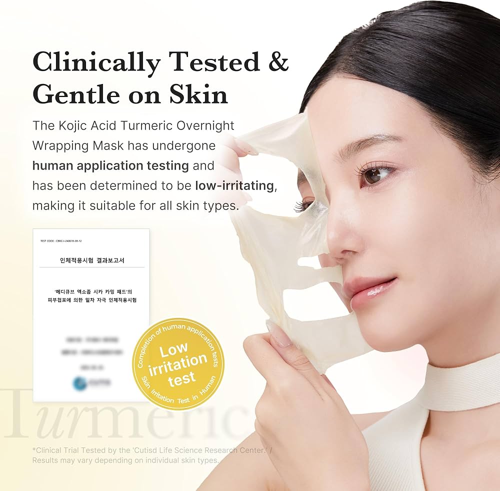 medicube Kojic Acid Turmeric Night Wrapping Mask
