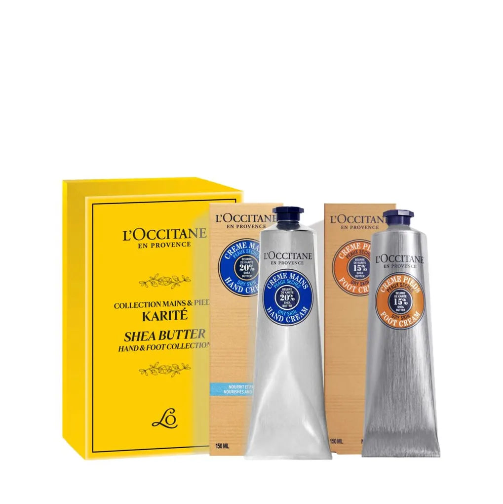 L'Occitane Shea Butter Hand & Foot Cream Duo