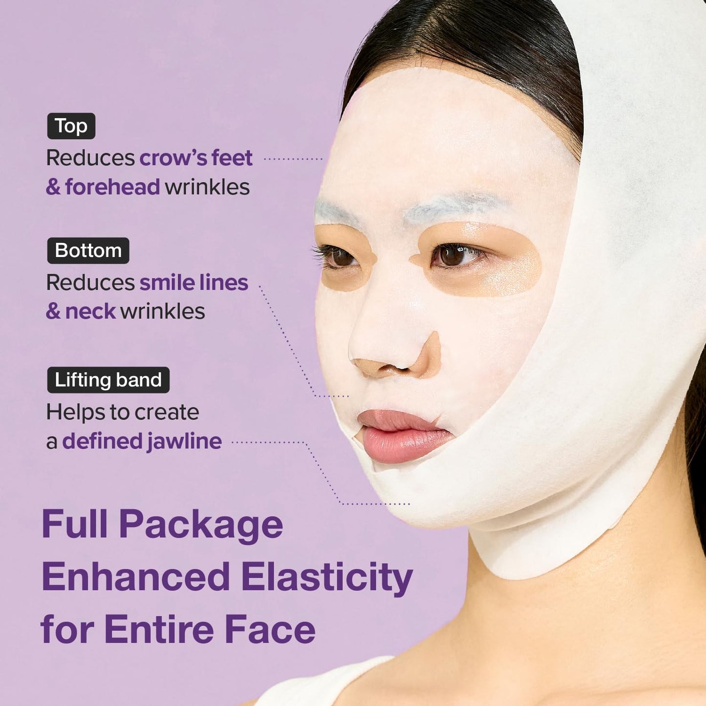 numbuzin No.9 NAD Bio Lifting-sil Full Face Mask Set