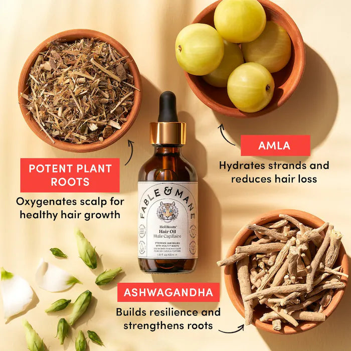 Fable&Mane Strength & Shine Hair Oiling Duo