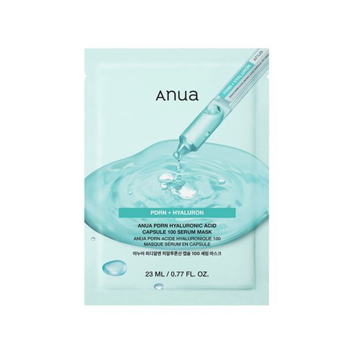 Anua PDRN Hyaluronic Acid Capsule 100 Serum Mask Sheet