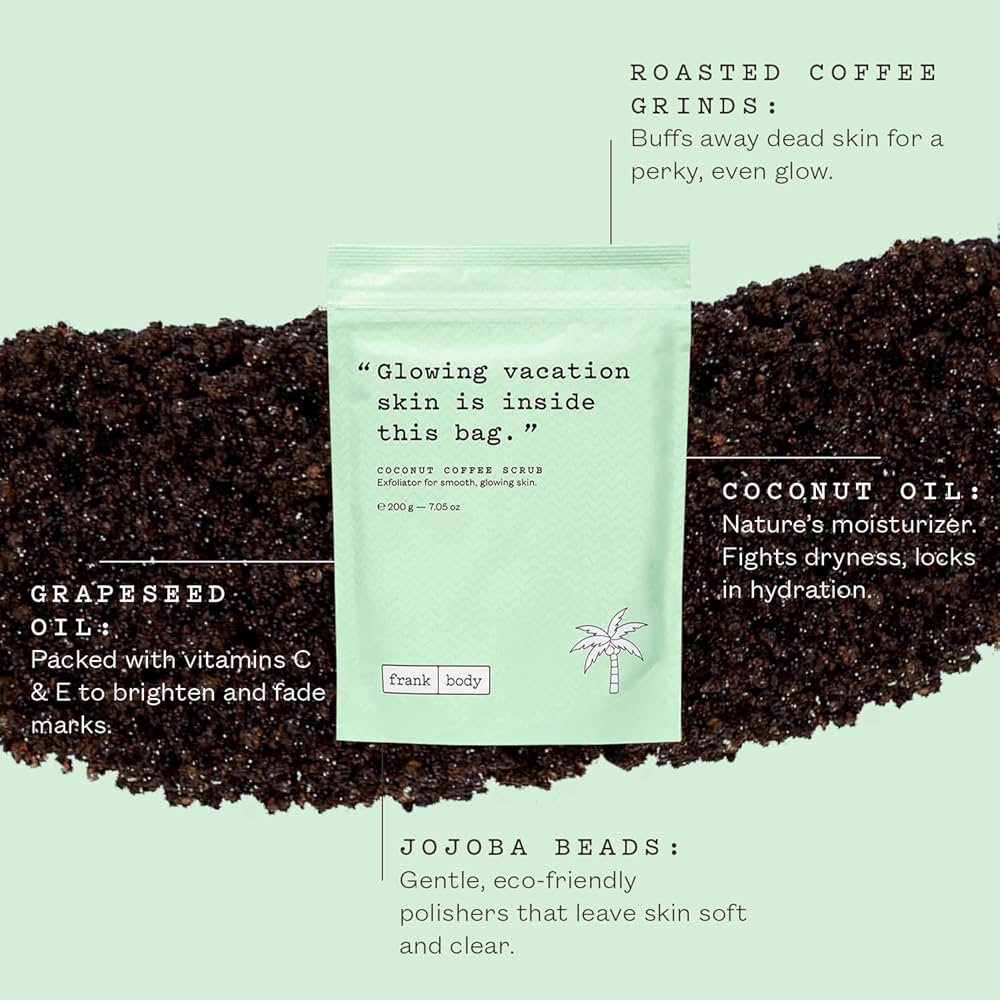 Frank Body Coconut Coffee Scrub