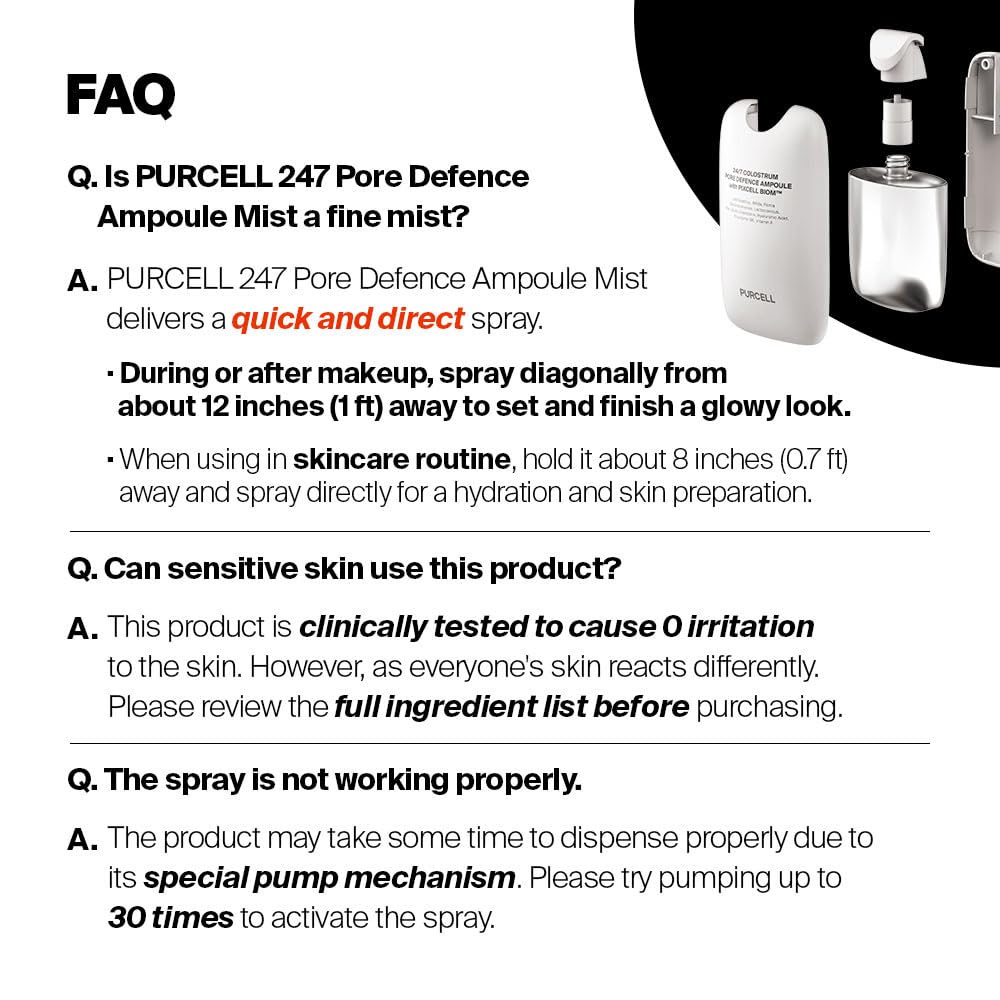 PURCELL - 24/7 Colostrum Pore Defence Ampoule