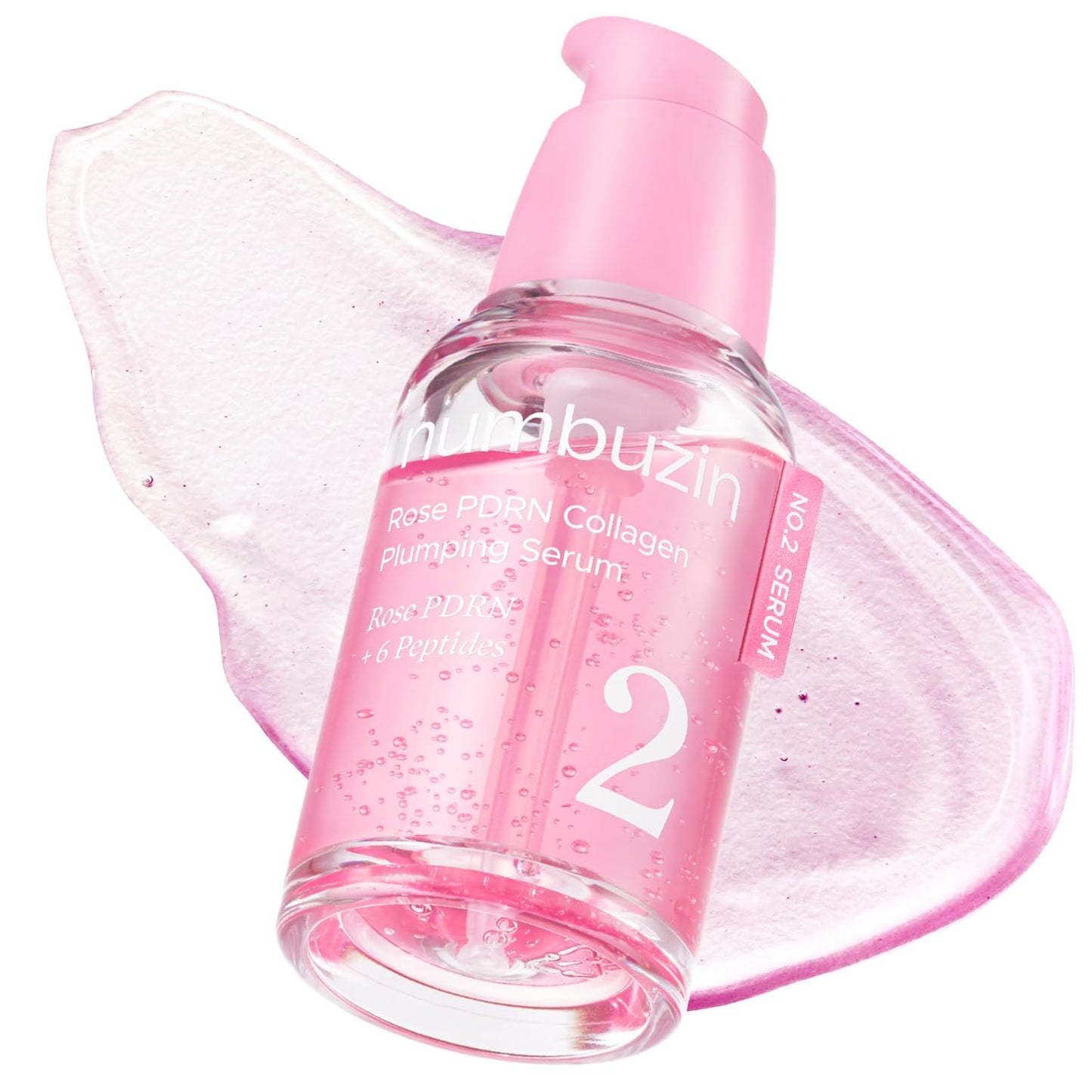 numbuzin No.2 Rose PDRN Collagen Plumping Serum