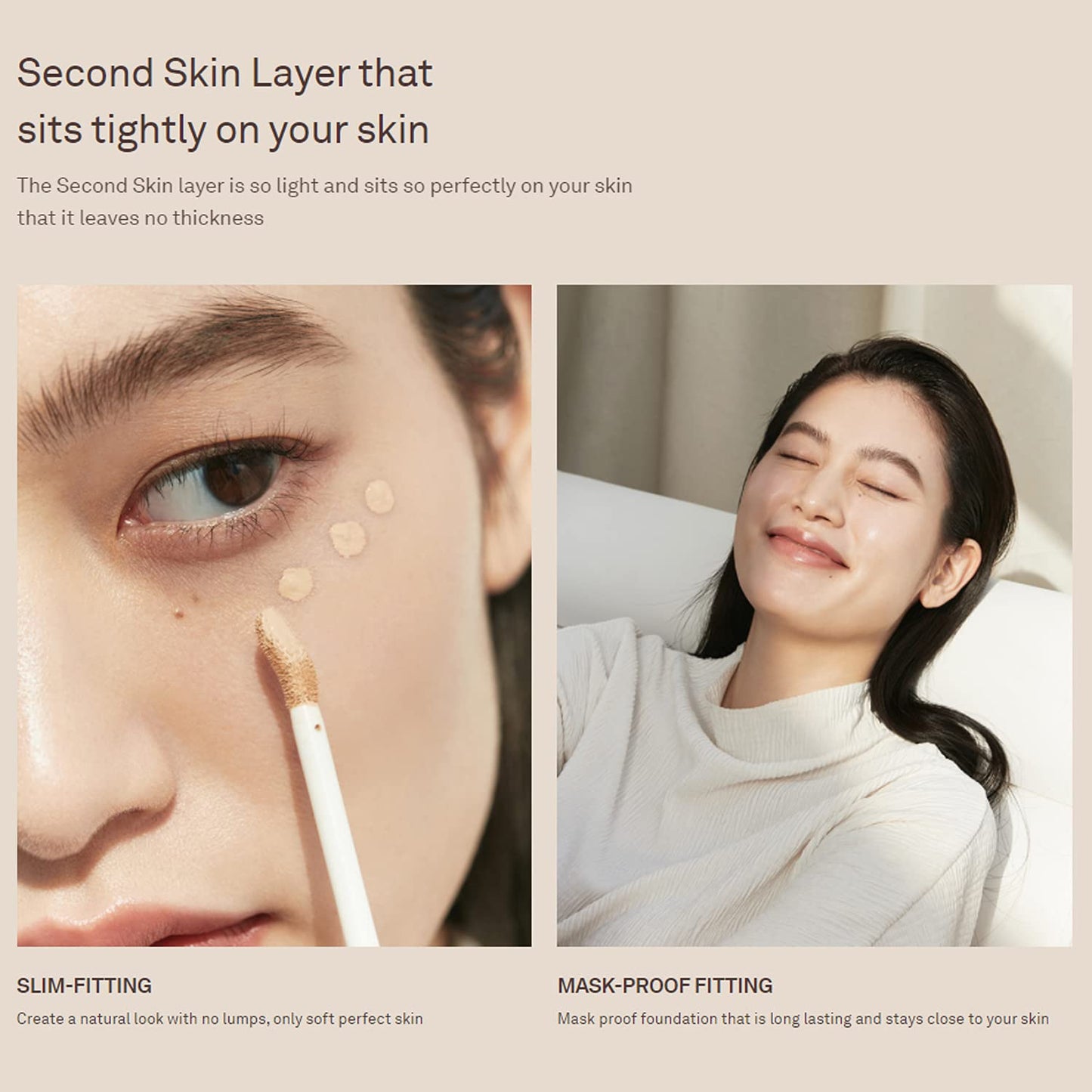 hince - Second Skin Cover Concealer
