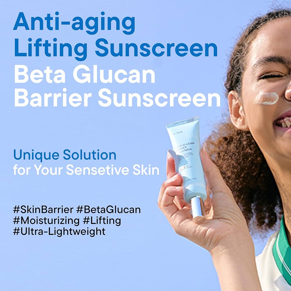 IUNIK Beta-Glucan Water Barrier Moisture Daily Sunscreen