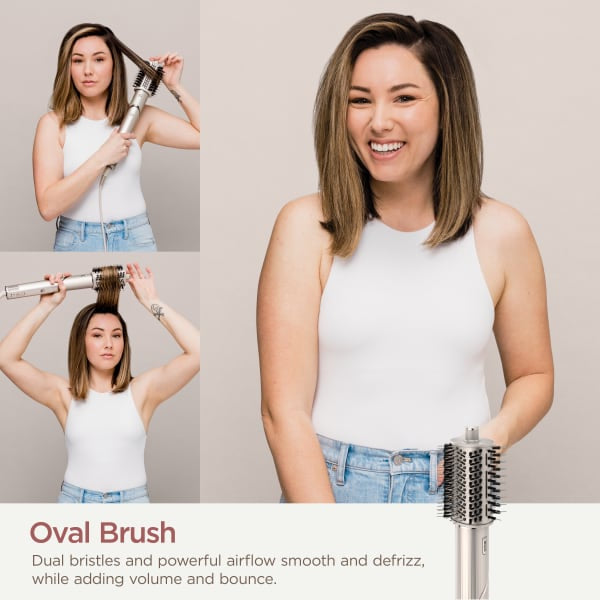 Shark FlexStyle 5-In-1 Air Styler & Hair Dryer - Stone HD440