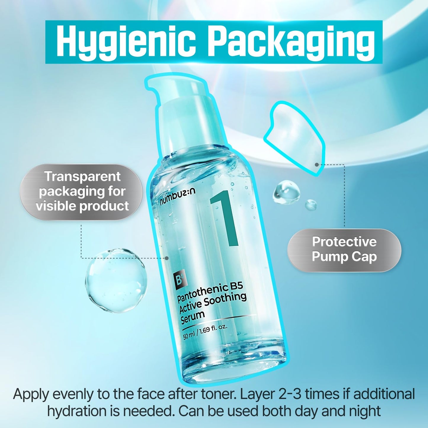 numbuzin No.1 Pantothenic B5 Active Soothing Serum