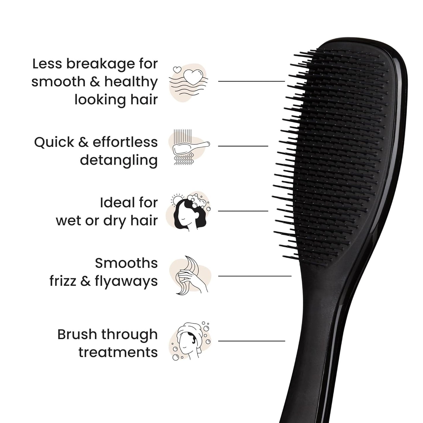Tangle Teezer The Ultimate Detangler Midnight Black