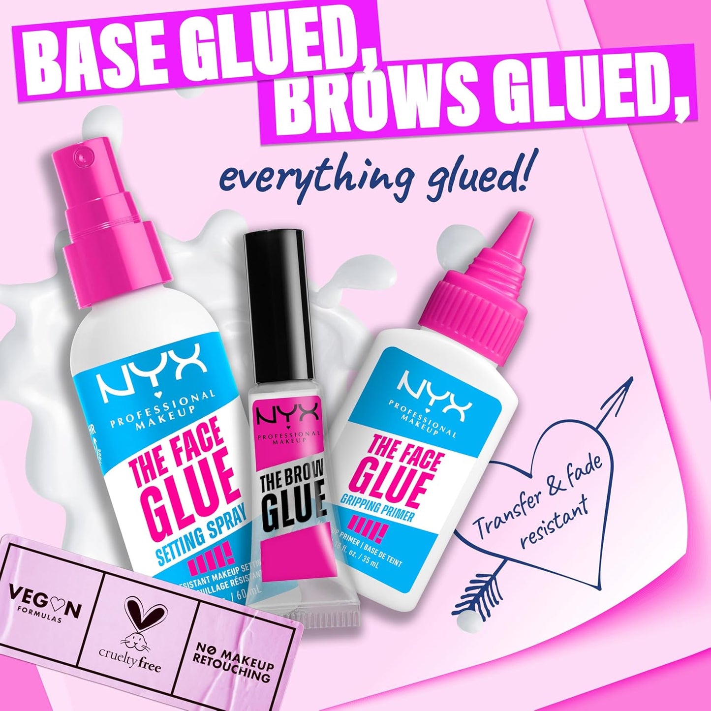 NYX PROFESSIONAL MAKEUP The Face Glue Setting Spray