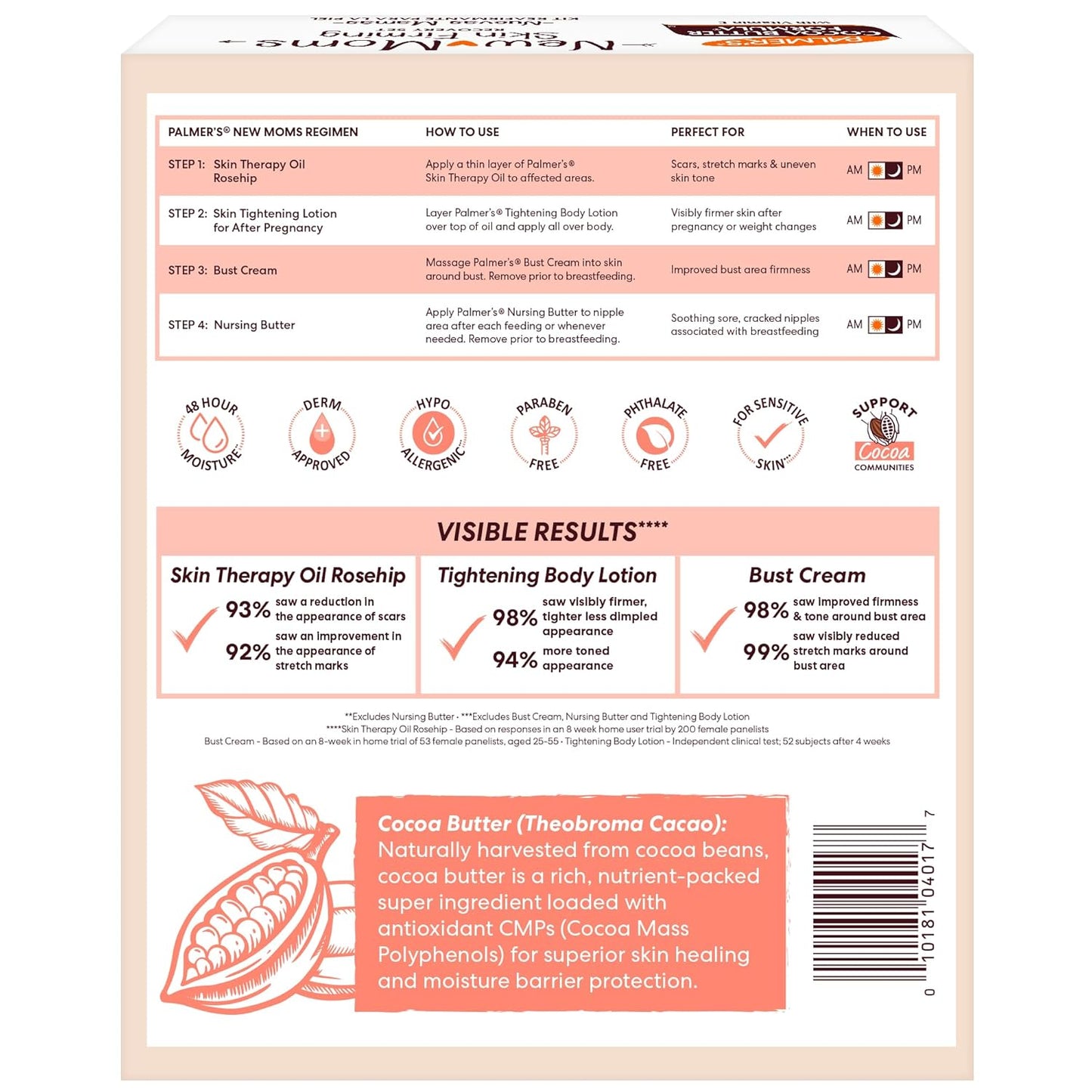Palmer's Cocoa Butter Formula New Moms Skin Recovery Set