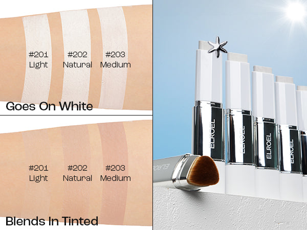 ELROEL Blanc Cover Cream Stick V White