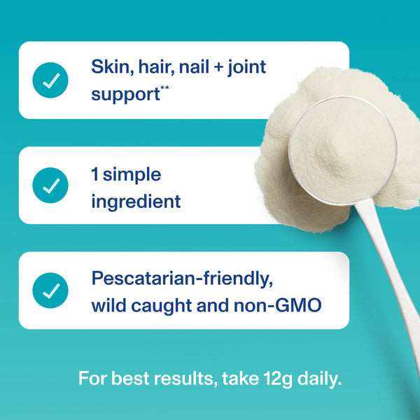 Vital Proteins Marine Collagen Peptides Powder Supplement