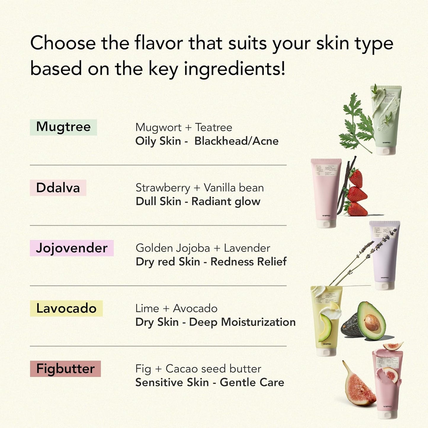 WHIPPED Vegan Pack Cleanser Jumbo