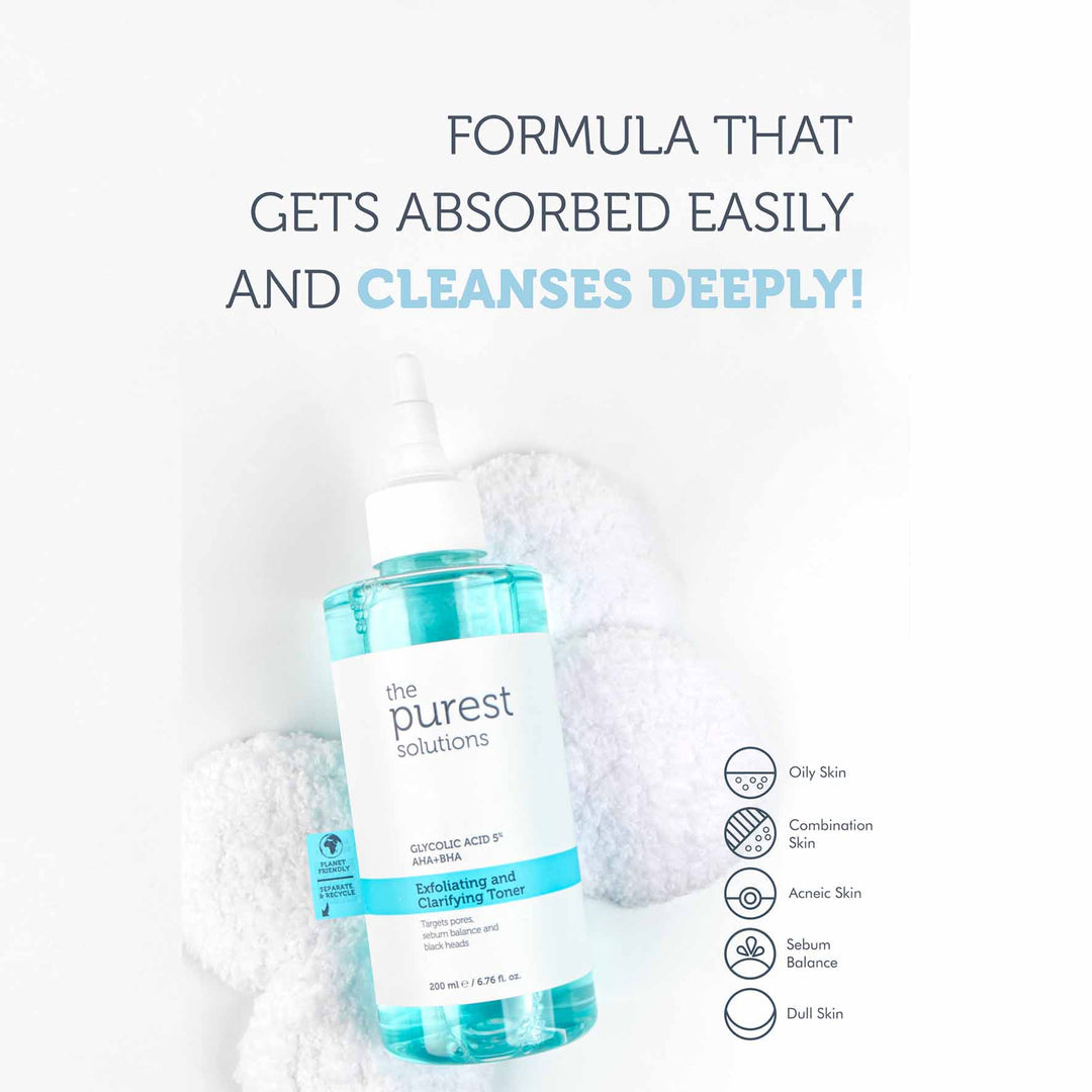 The purest GLYCOLIC ACID 5% + AHA+BHA