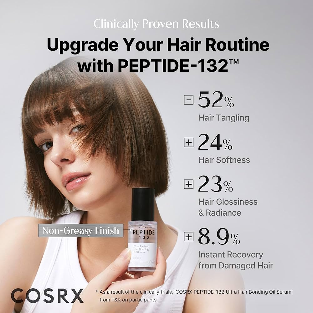 COSRX PEPTIDE-132 Ultra Perfect Hair Bonding Oil Serum