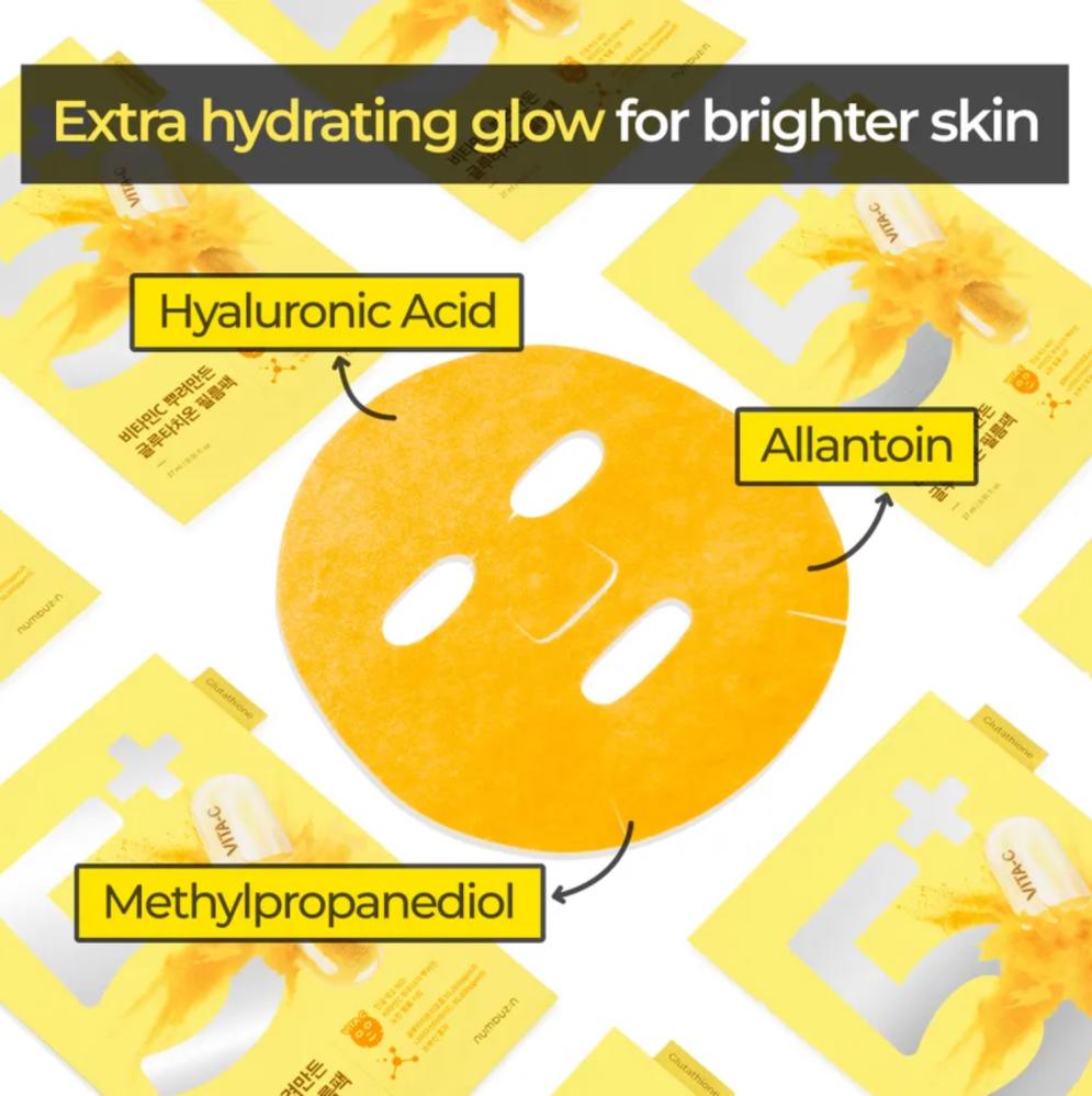 numbuzin No.5 Vitamin Spotlight Sheet Mask Set