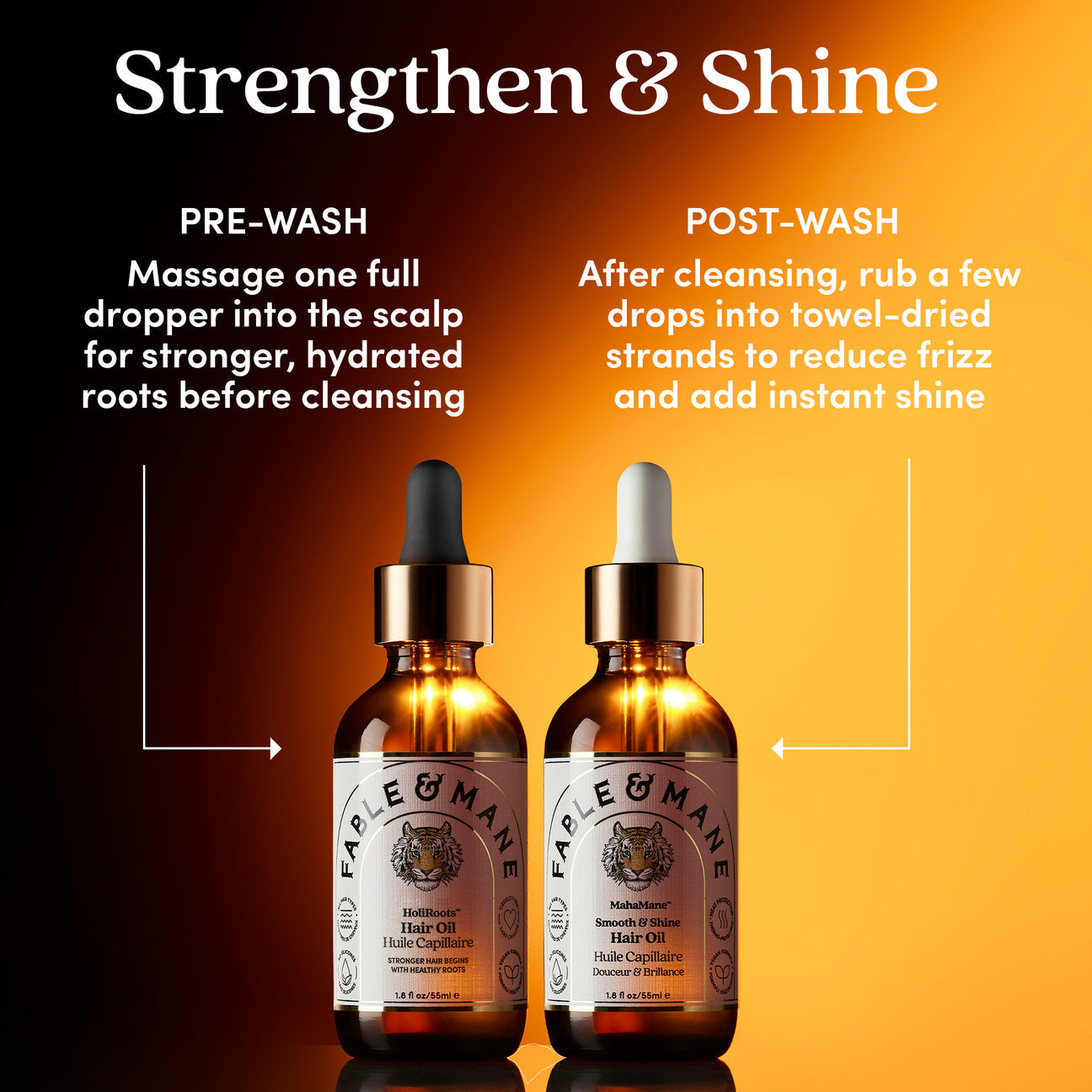 Fable&Mane Smooth & Shine Hair Oil