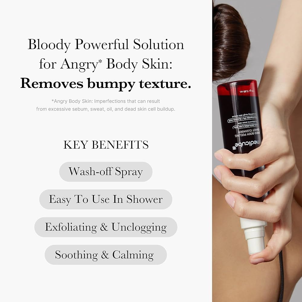 medicube Red Body Peeling Shot Cleanser