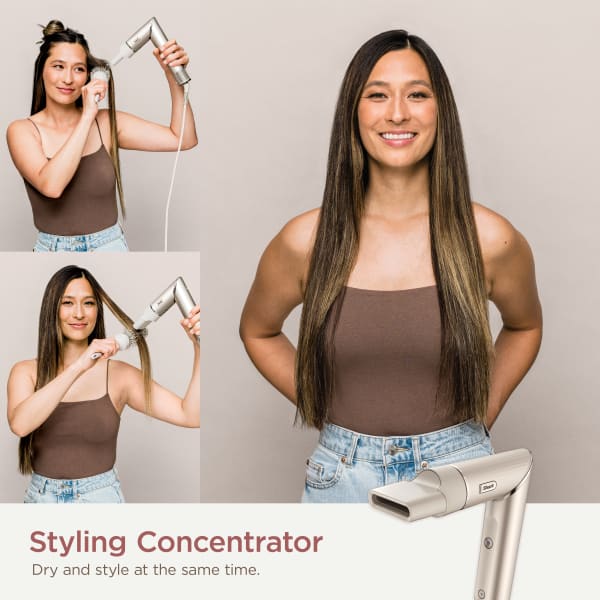 Shark FlexStyle 5-In-1 Air Styler & Hair Dryer - Stone HD440