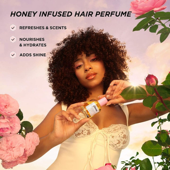 Gisou Mini Wild Rose Honey Infused Hair Perfume