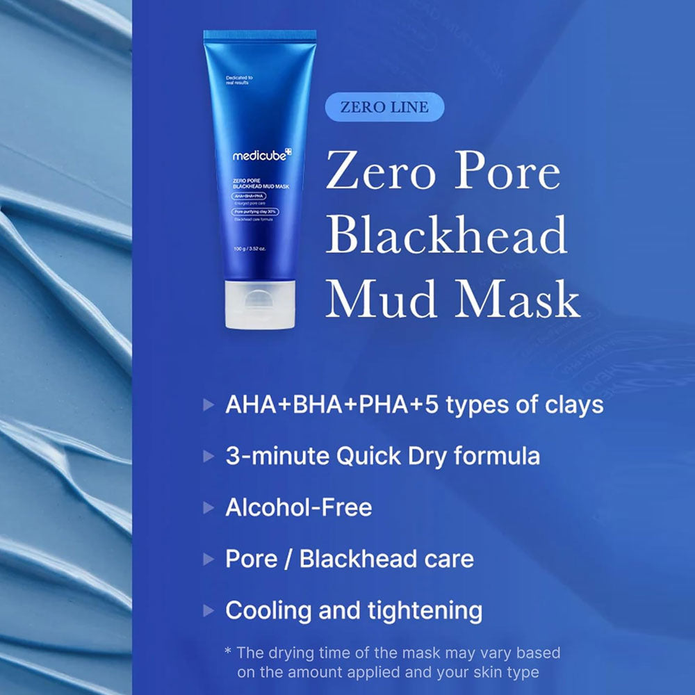 medicube Zero Pore Blackhead Mud Mask