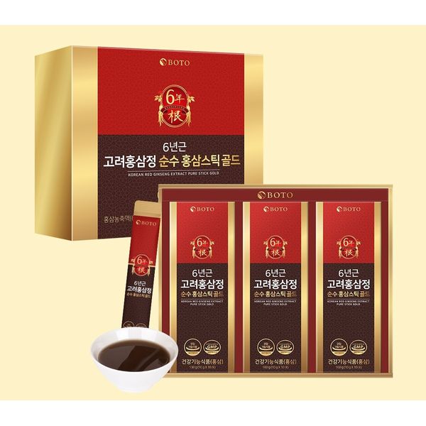 BOTO Korean Red Ginseng Extract Pure Stick Gold