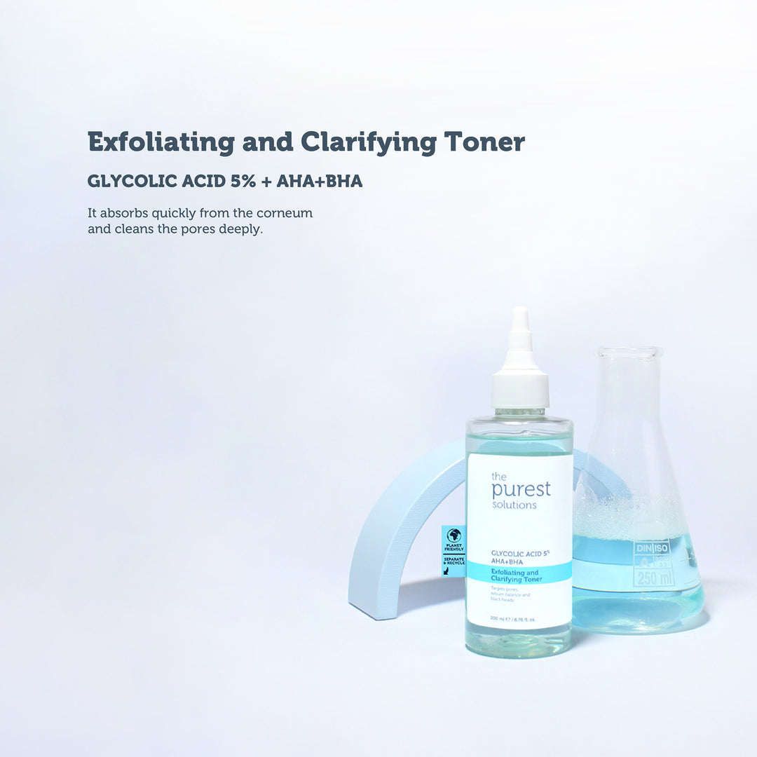 The purest GLYCOLIC ACID 5% + AHA+BHA