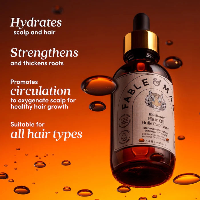 Fable&Mane Strength & Shine Hair Oiling Duo
