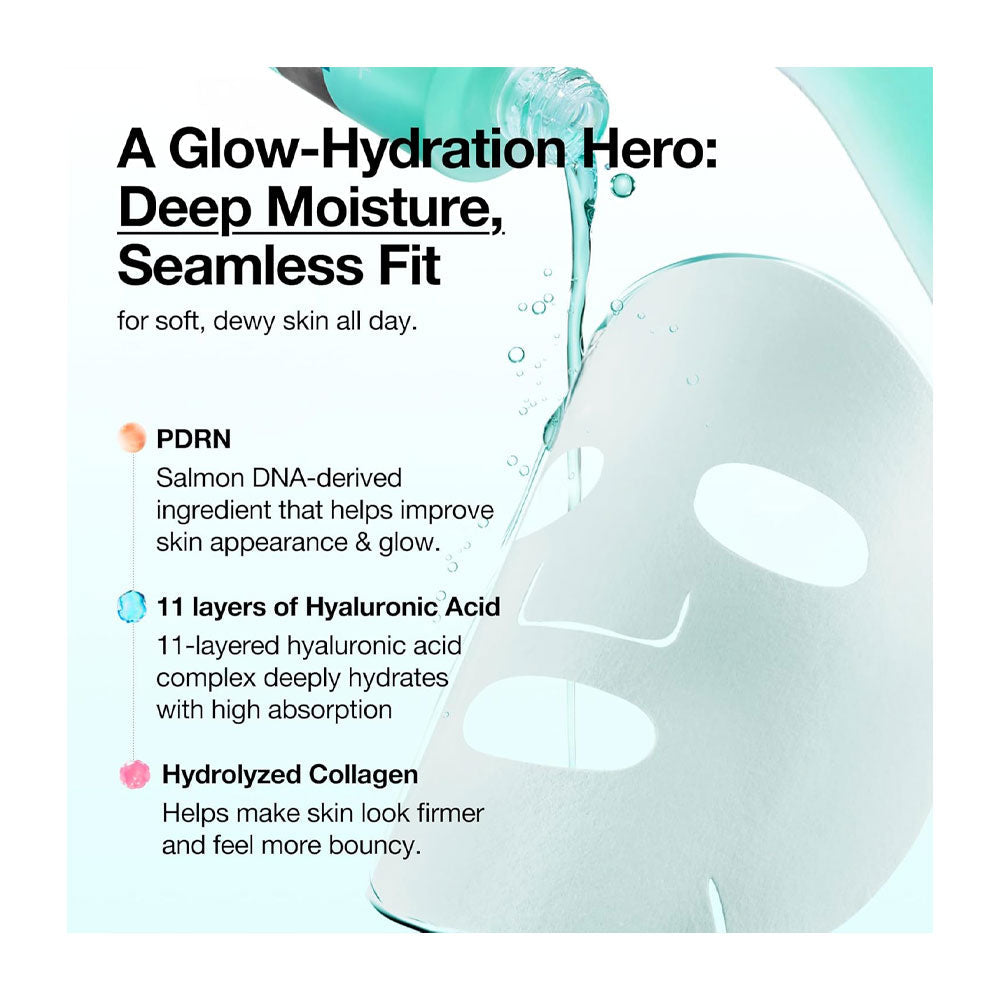 Anua PDRN Hyaluronic Acid Capsule 100 Serum Mask Sheet