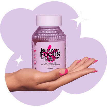Lemme Focus Concentration & Brain Health Gummies