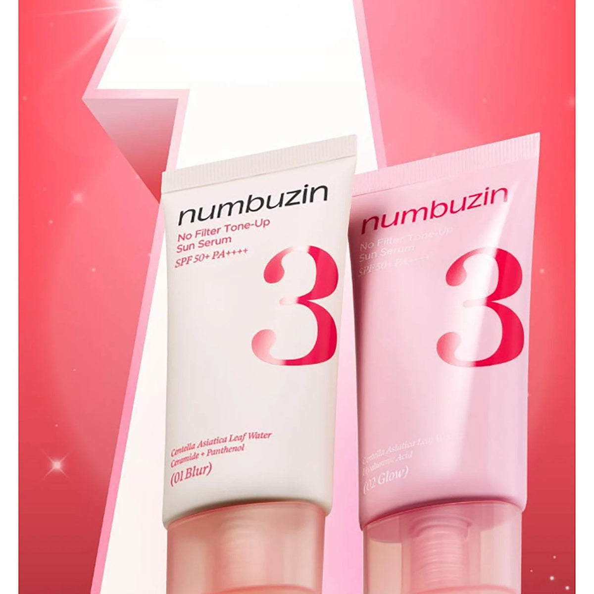 numbuzin No.3 No Filter Tone-Up Sun Serum