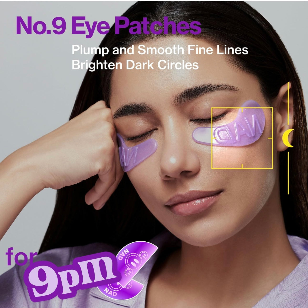 numbuzin No.9 NAD+ Collagen Under Eye Patches