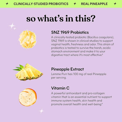 Lemme Purr Vaginal Probiotic Gummies
