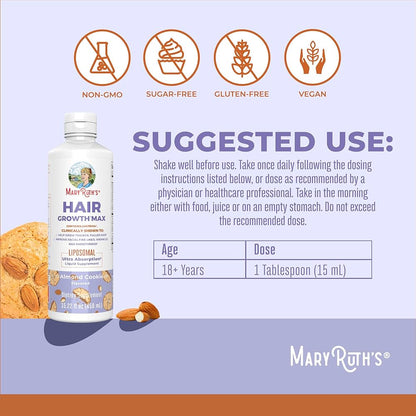 Mary Ruth's Hair Growth Max Liposomal