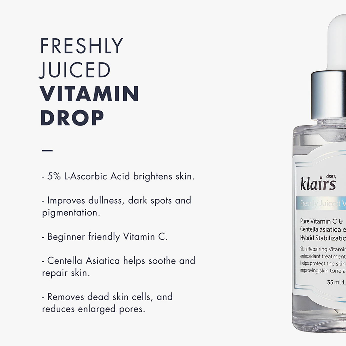 Dear, Klairs Freshly Juiced Vitamin Drop