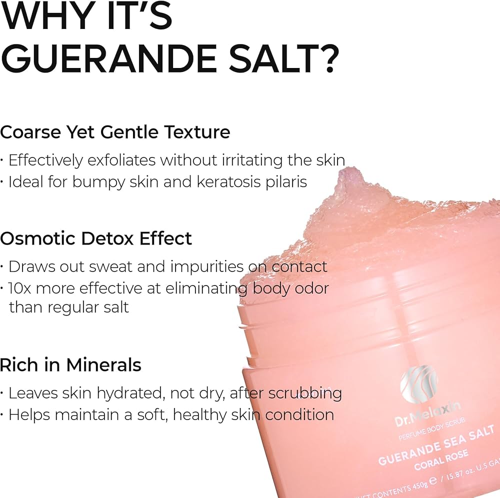 Dr. Melaxin Guerande Sea Salt Perfume Body Scrub