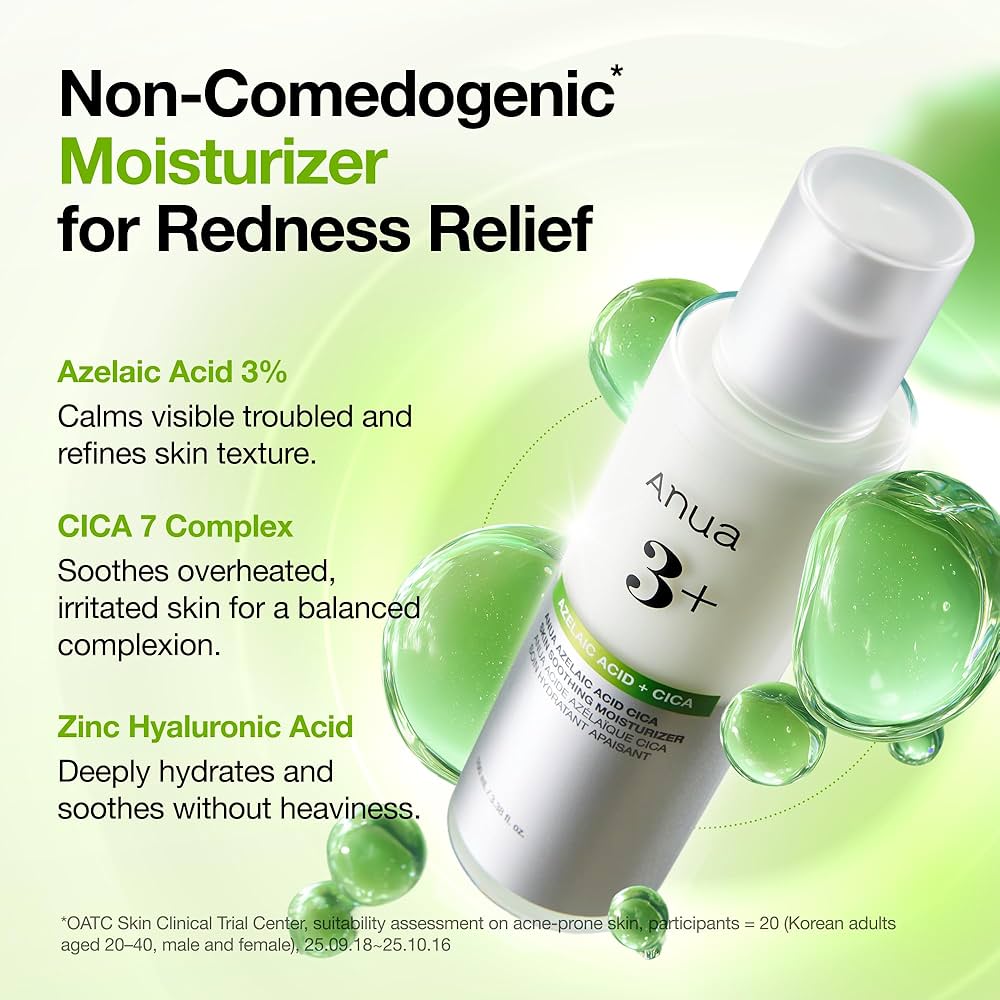 Anua Azelaic Acid Cica Skin Soothing Moisturizer
