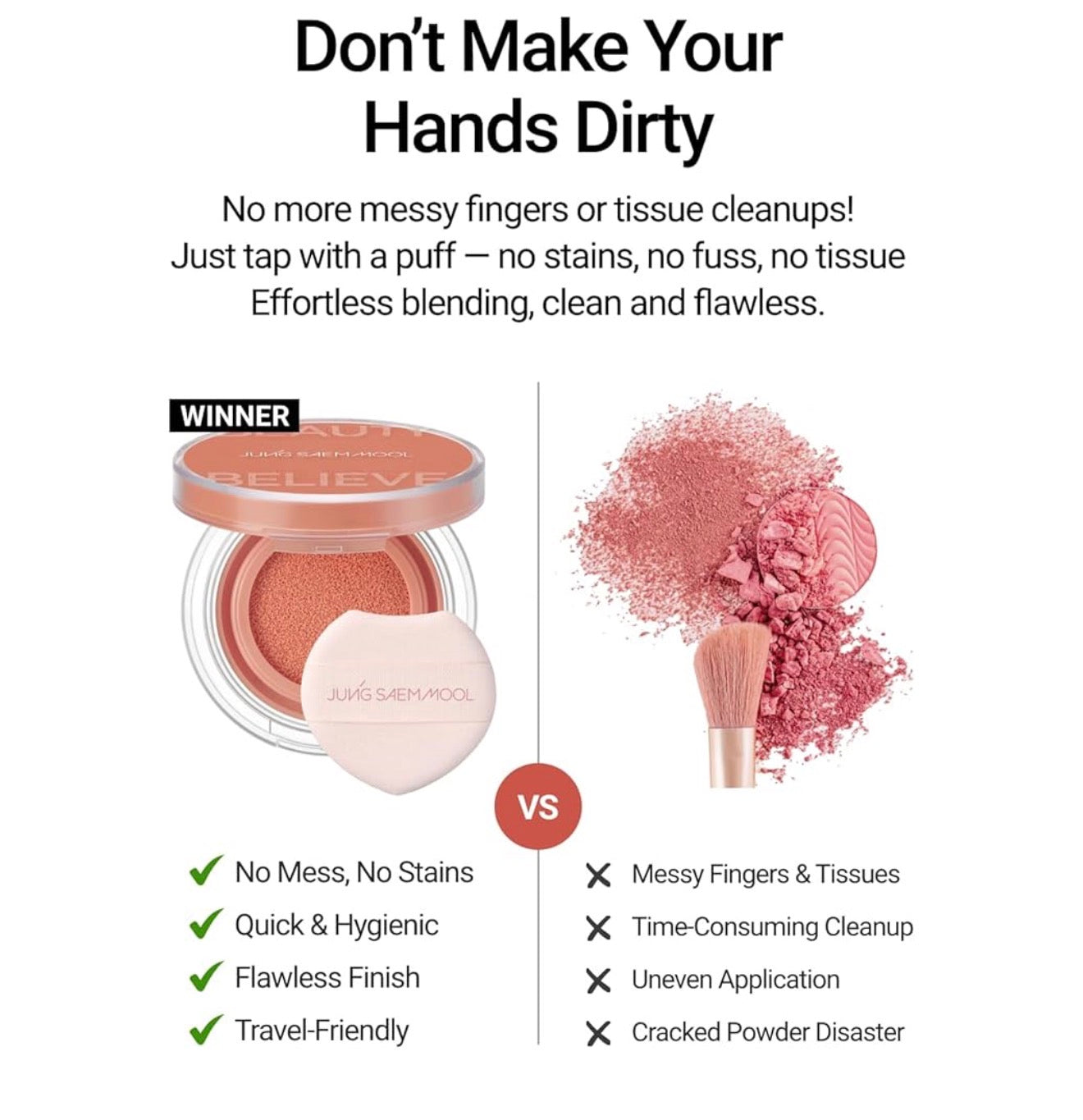 JUNGSAEMMOOL Artist Cushion Blush