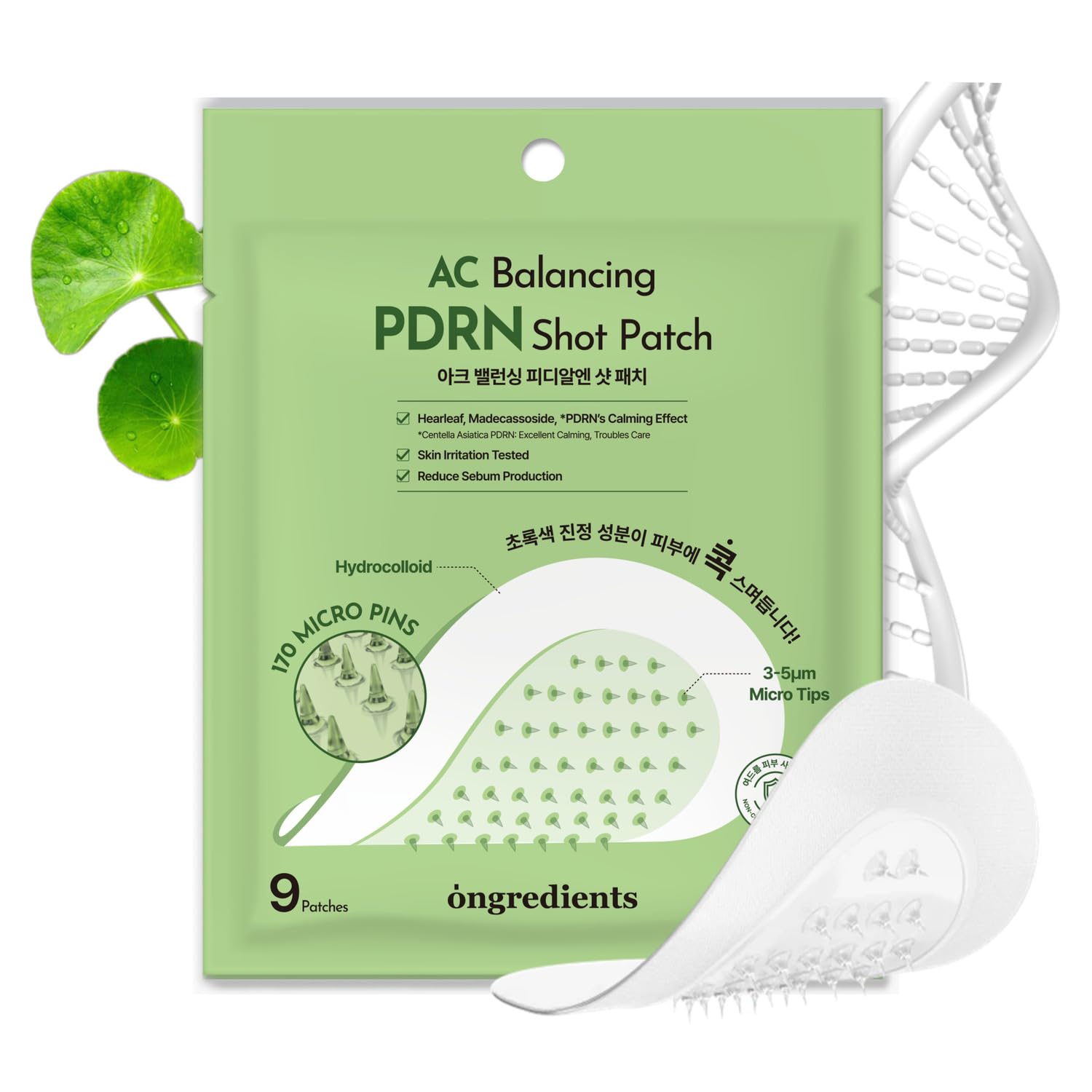 ongredients AC Balancing PDRN Shot Patch