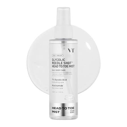 VT COSMETICS 7% Glycolic Acid Reedle Shot Head-to-Toe Mist