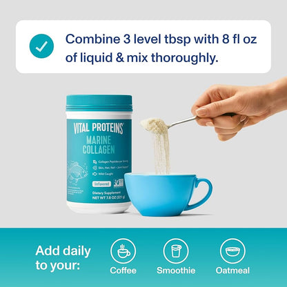 Vital Proteins Marine Collagen Peptides Powder Supplement