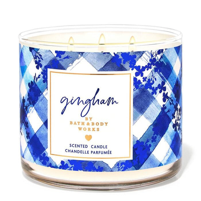 Bath & Body Works Gingham
3-Wick Candle