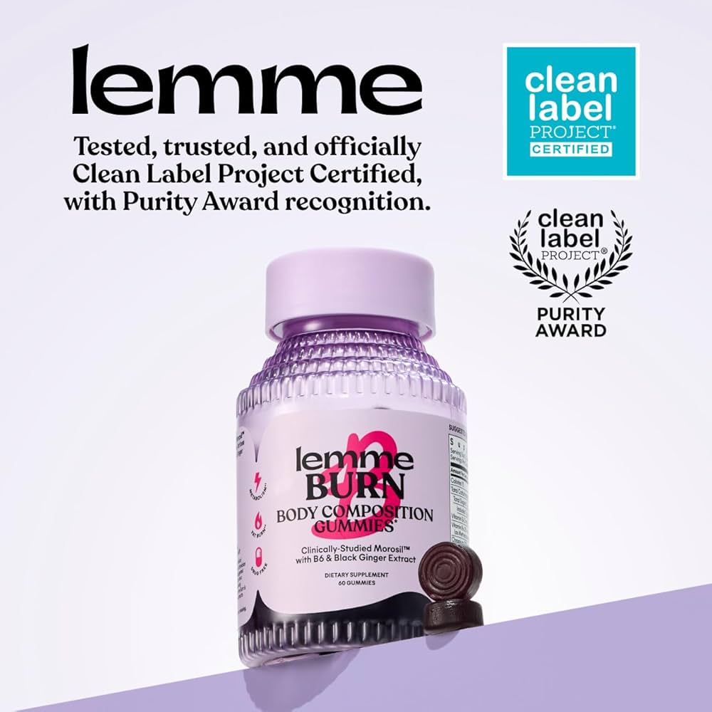 Lemme Burn Belly Fat & Metabolism Gummies