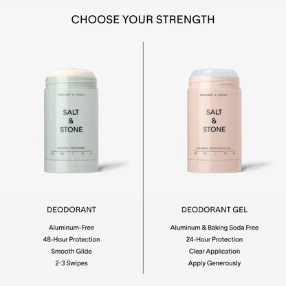 Salt & Stone Bergamot & Hinoki Extra-Strength Aluminum-Free Deodorant