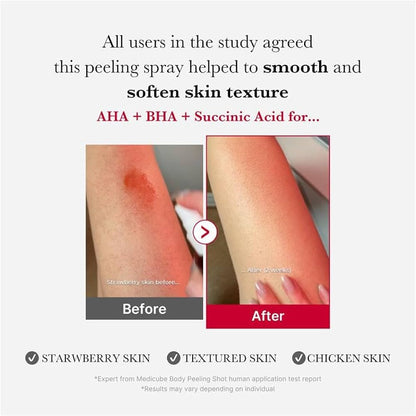 medicube Red Body Peeling Shot  Cleanser