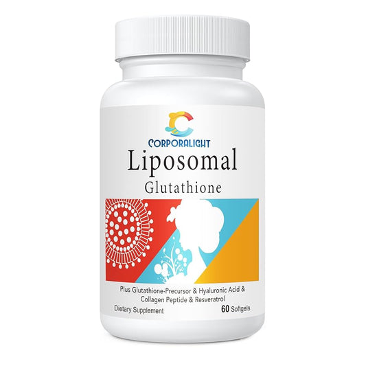 Corporalight Liposomal Glutathione 2550 Mg 60 Softgels